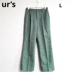 ur’s ふくれジャガードエンボス加工パンツ Lサイズ 女性のサムネイル