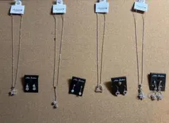 韓国アクセサリー　ネックレスとピアスセット　まとめ