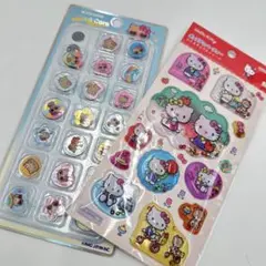 _*.様 キラコロおはじきシール　サンリオ　日焼け　ポップデコパーティー　2点セ