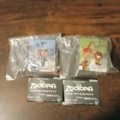 ズートピア ブリスターチャームコレクション ニック 　 ジュディ ガチャ
