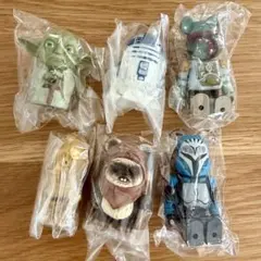 【新品】StarWars ソフビパペットマスコット ベアブリック 6点セット