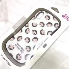 新品iPhoneXSMAXチコちゃんに叱られる衝撃吸収ケース総柄