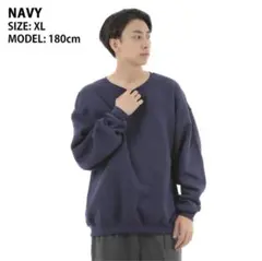 フルーツオブザルーム　スウェット ネイビー