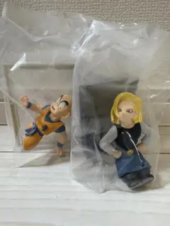 一番くじ　ドラゴンボール 40th E賞　クリリン 18号 フィギュアセット