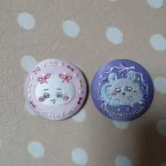 ちいかわ 刺繍缶バッジ モモンガ2種セット - メルカリ
