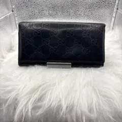 ✨美品 ✨GUCCIグッチ 長財布 GG柄 ブラック