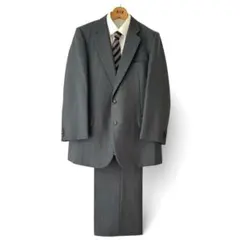 Burberryバーバリー ウール×モヘア 淡ネイビー ストライプスーツM