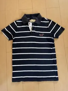 【激レア】Hollister ポロシャツ 90s ボーダー ストライプ 短丈