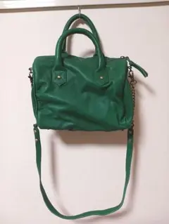 【グリーン】ショルダーバッグ