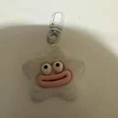 モンスター マスコット キーホルダー スター ホワイト