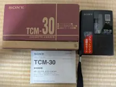 SONY TCM-6DX ソニー CASSETTE-CORDER FlatMic - メルカリ