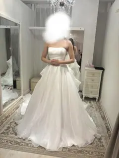 YNS weddingウェディングドレス　パニエ付クリーニング済