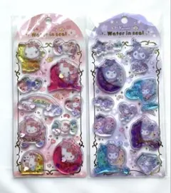 【ハローキティ＆クロミ ウォーターインシール】国内正規品 匿名即日発送
