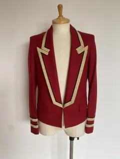 SAINT LAURENT PARISナポレオン テディジャケット 44 レッド - メルカリ