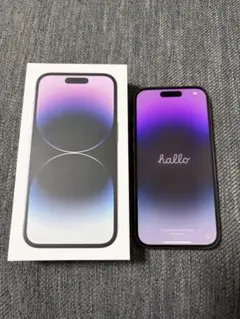 iPhone 14 Pro ディープパープル SIMロックフリー　256GB