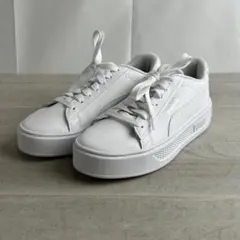 美品　PUMA スマッシュ プラットフォーム V3 23cm 厚底