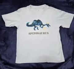GU キッズ スピノサウルス スパンコール Tシャツ 130cmのサムネイル