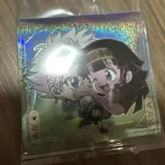 ハンターハンター キルア　アルカ　ステッカー　ウエハース　シール