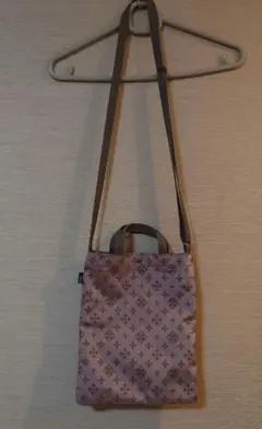 デイリーラシットrusset 2way ショルダーバッグトート　ピンク紫のサムネイル