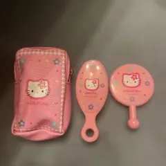 レトロ ハローキティ バッグセット Pretty Pixies ミラー ブラシ