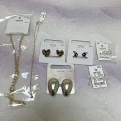 Lattice イヤリング ネックレスセット