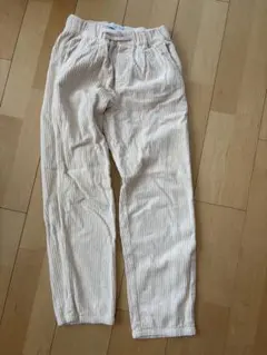 ZARA コーデュロイパンツ アイボリー