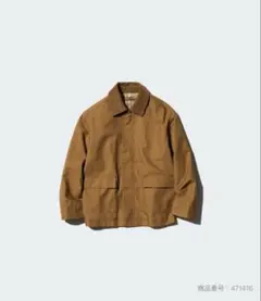 最終値下げユニクロ　ユーティリティ　ブルゾン　150 撥水加工　試着のみ未使用