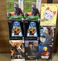 最新プライズ‼️フィギュア　まとめ売り　9点　BLEACH、呪術廻戦　他