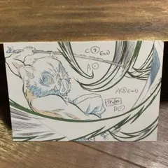 鬼滅の刃　無限列車　原画ポストカード　伊之助