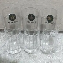 【黒ラベル】SAPPORO ビアグラス 3個セット