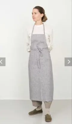 若山曜子さん✖️Fog linen work コラボエプロン リネン 100% 2025年