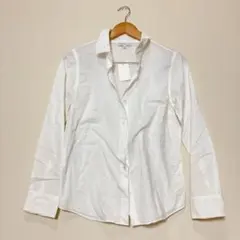 N11-1○ Agnès b. ホワイト長袖 シャツ 40