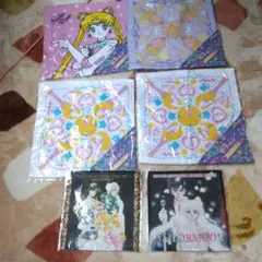 セーラームーン ハンドタオルセット 大判４枚、小判2枚