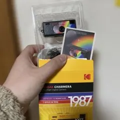 kodak charmera カメラ 1987 type 05 ブラック KODAK CHARMERA 1987 KEYCHAIN (Camera + Micro SD) – Film
