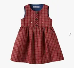 【新品未使用】familiar ジャンパースカート　80