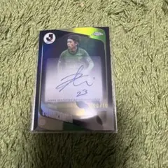 Topps Chrome J.LEAGUE 深澤大輝　直筆サインカード