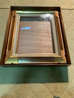 木製ブラウンフレーム 約60cm x 50cm