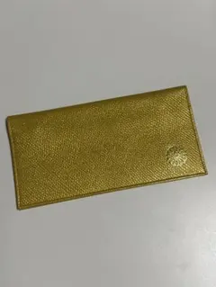 皇居 財布 開運長財布 金色 ゴールド 牛皮 金運ウォレット 一粒万倍日