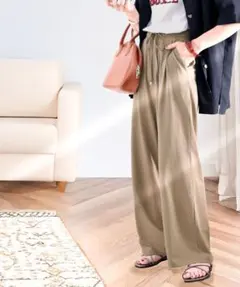 クラシカルエルフ　イージーパンツ　モカ