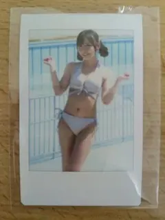 七沢みあ　白イベントチェキのサムネイル