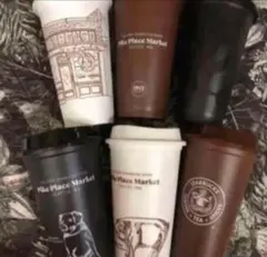 スターバックス　パイクプレイス　1号店　限定　リユーザブル カップ　６個　箱入り