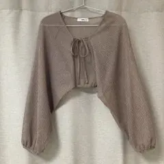 WEGO ショート丈 ボレロ