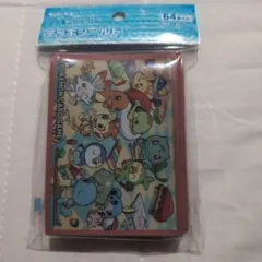 ポケモンカードゲーム デッキシールド プレイルーム　新品未開封