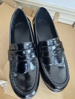 GRL 厚底ローファー [zr675] ブラック 24.0cm