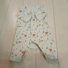 ユニクロ　キルトカバーオール　サイズ70 ベビーパジャマ