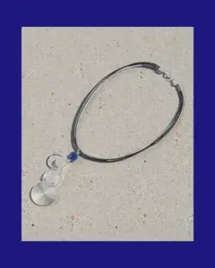 渦巻きデザインマグネットネックレス