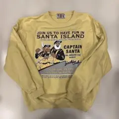【匿名配送】キャプテンサンタ スウェット 黄色 M