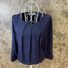 ナチュラルビューティー【S相当】ブラウス/カットソー コットン混 日本製のサムネイル