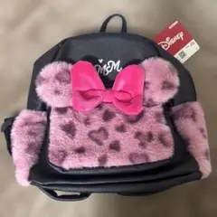 ミニー ピンクレオパレード柄 リュック ヒョウ柄 ディズニー ミニーちゃん