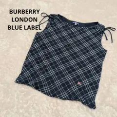 ✨人気✨バーバリーロンドン ブルーレーベル 38 ノバチェック カットソー